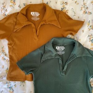 Big Bud Press Green Fisherman Polo, size S